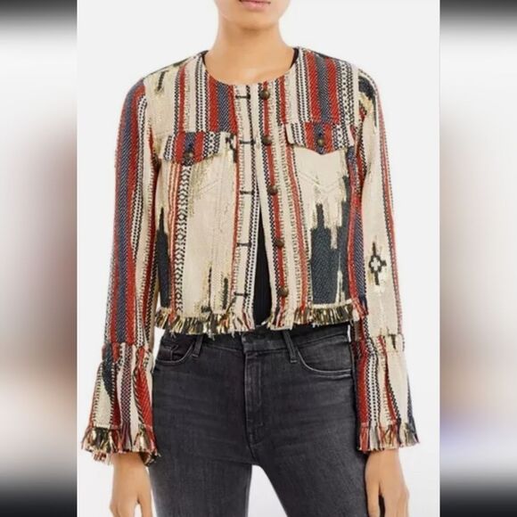 Ramy Brook Dakota Fringe Jacket NWT SZ XS $545 MSRP